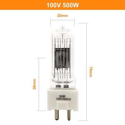 100V 500w Żarówka kwarcowa G22 Mikroskop Żarówki Mikroskop Wymiana żarówki