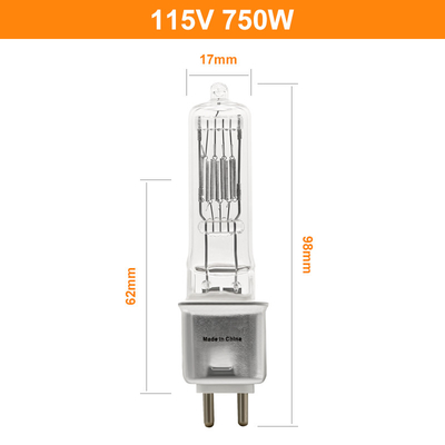 Żarówka halogenowa G9.5 Medium Bi Pin 750w 115v OSRAM EHG Replacement