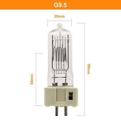 230V 1000W Marine Search Żarówka halogenowa G9.5 GX9.5 GY9.5 G22 3200K