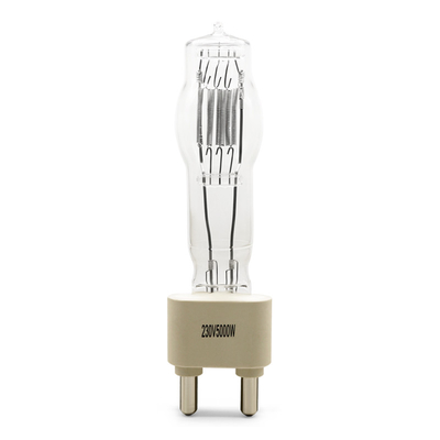 230V 5000W G38 ​​Studio Kwarcowa żarówka Lampa halogenowa łodzi 180mm 125000lm