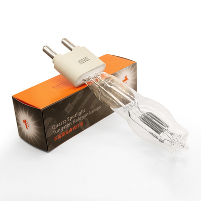 230V 5000W G38 ​​Studio Kwarcowa żarówka Lampa halogenowa łodzi 180mm 125000lm