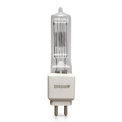 110V 230v 2000w Żarówka halogenowa Lampa kwarcowa G15 3200K Do kina w studiu filmowym
