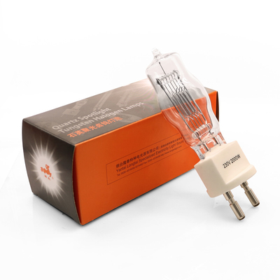 Żarówka halogenowa 230v 2000w G22 z pojedynczą końcówką 3200k 300 godzin