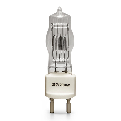 Żarówka halogenowa 230v 2000w G22 z pojedynczą końcówką 3200k 300 godzin