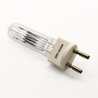 230v 2000w G22 Kwarcowa żarówka halogenowa Bi Pin Lampa halogenowa Przeciwwybuchowa