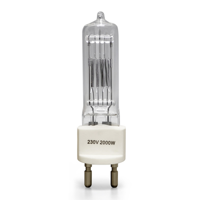 230v 2000w G22 Kwarcowa żarówka halogenowa Bi Pin Lampa halogenowa Przeciwwybuchowa