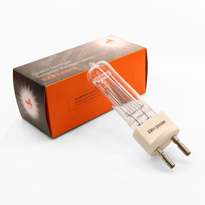 230v 2000w G22 Kwarcowa żarówka halogenowa Bi Pin Lampa halogenowa Przeciwwybuchowa