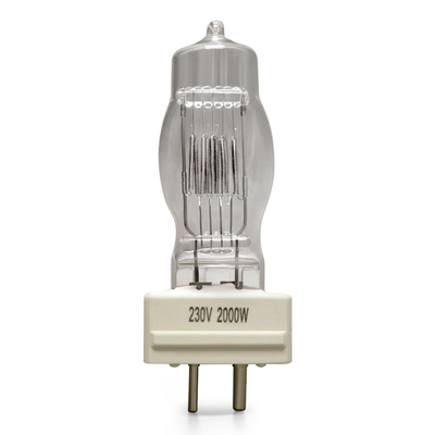 230v 2000w GY16 reflektor halogenowy 400h żarówka kwarcowa 3200K