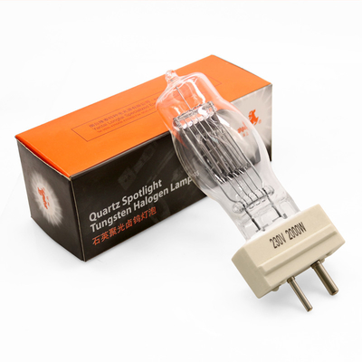230v 2000w GY16 reflektor halogenowy 400h żarówka kwarcowa 3200K