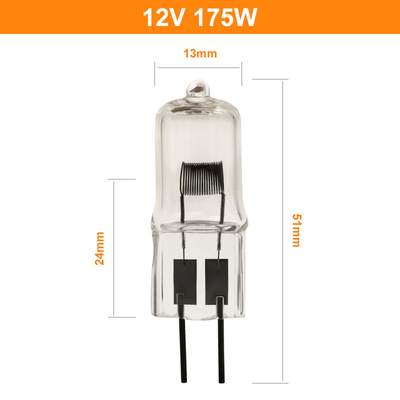 50W 150W 200W 100w Kwarcowa żarówka halogenowa Wymiana lampy lotniskowej Kontrolowana prądem 6.6A