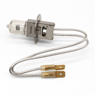 150-watowa kwarcowa żarówka halogenowa GY9,5 6,6A Lotnisko lotnisko PK30D W / męskie złącza płaskie