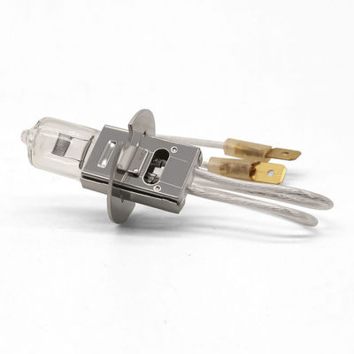 150-watowa kwarcowa żarówka halogenowa GY9,5 6,6A Lotnisko lotnisko PK30D W / męskie złącza płaskie