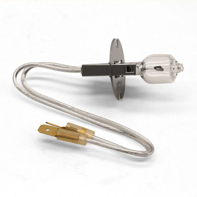 150-watowa kwarcowa żarówka halogenowa GY9,5 6,6A Lotnisko lotnisko PK30D W / męskie złącza płaskie