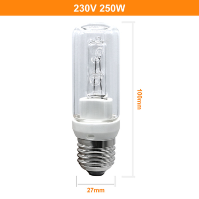 250 W Żarówka Kwarcowa Halogen E27 250 W Dimmbar 230 V Halolux