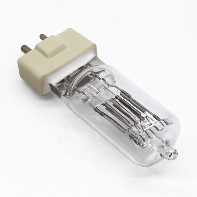 230V Gy9,5 Baza Halogenowa żarówka kwarcowa 1000w Lampa studyjna z pojedynczą końcówką 3200K