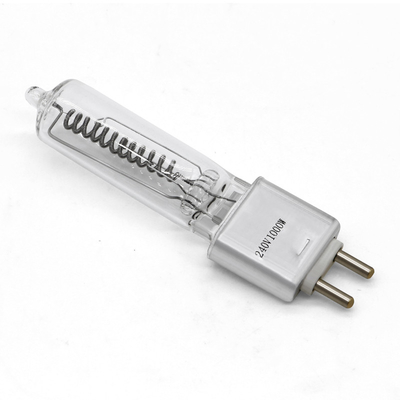 G9.5 240V 1000w Lampa halogenowa wolframowa z pojedynczą końcówką i lampą studyjną