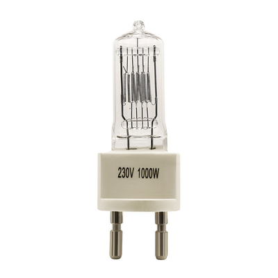 Czerwona żarówka halogenowa na podczerwień 1000W 230V kwarcowa lampa podczerwieni G9.5 25000 lumenów