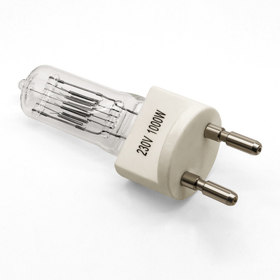 Czerwona żarówka halogenowa na podczerwień 1000W 230V kwarcowa lampa podczerwieni G9.5 25000 lumenów
