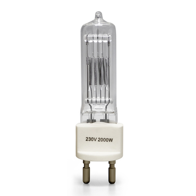 Żarówka kwarcowa 230 V 2000 W Podstawa lampy G22