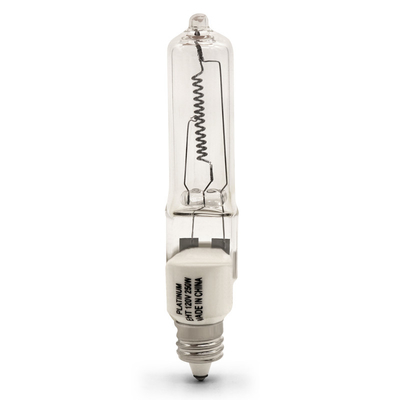 Żarówki halogenowe 120 V 250 W E11 3000 k Clear Mini Candelabra Base Lamp