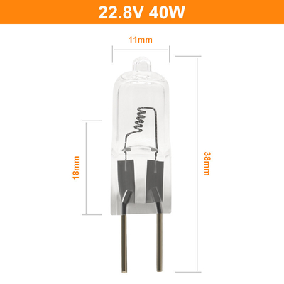 Żarówka halogenowa 22,8 V 40 W G6.35 Kwarcowa lampa jodowa OSRAM 64291 XIR Zamiennik