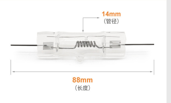 75V 400w Lampy kwarcowe Kwarcowe reflektory halogenowe Włókna lustrzane po obu stronach