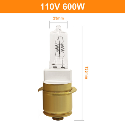 600 W 110 V Żarówki halogenowe Reflektory lokomotywy Samochodowe żarówki tylne