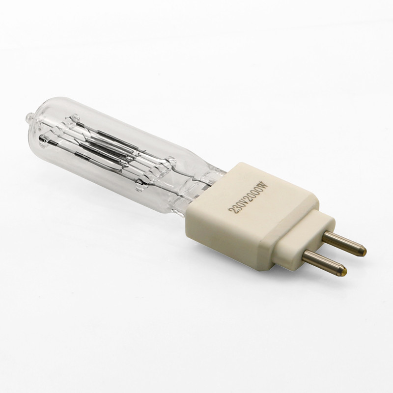 230v 2000w kwarcowa lampa halogenowa wolframowa G15 światło jodowe 170mm